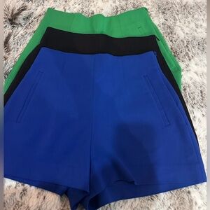 Zara high waisted shorts